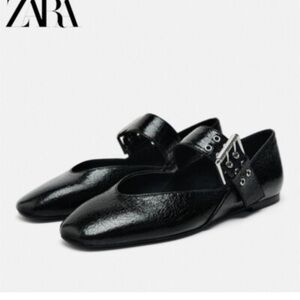 Zara Mary Jane Ballet Flats Size 40 women